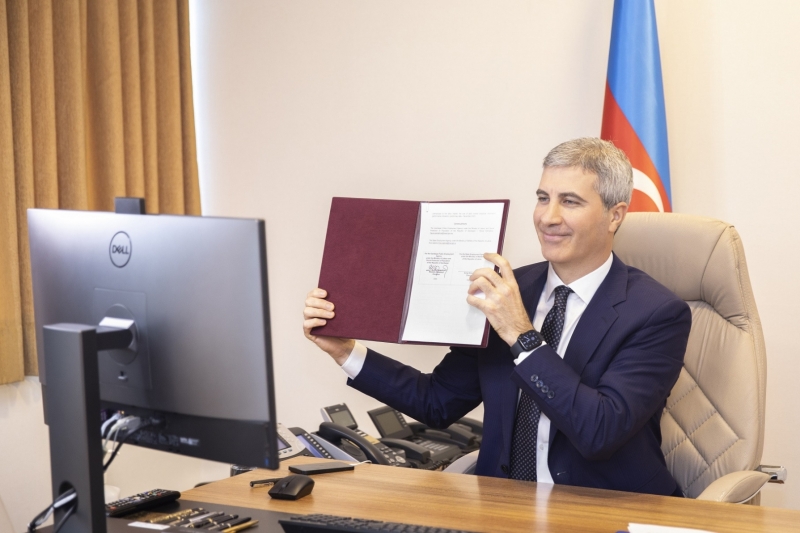 Azerbaidžānas Republikas Valsts nodarbinātības aģentūras valdes priekšsēdētājs Mustafa Abbasbeili 